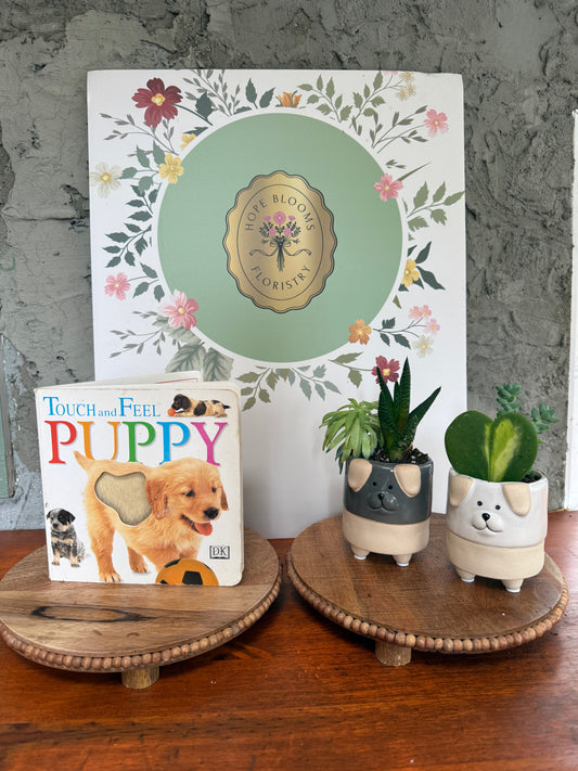 "Little Buds & Books" -PUPPIES & PLANTS-Friday October 3, 2025