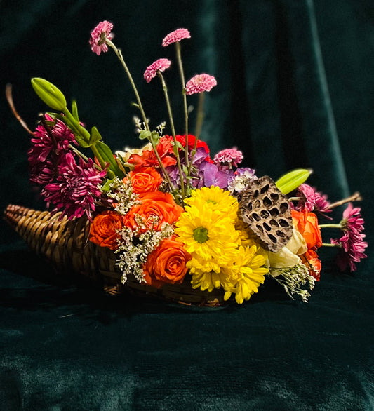 Harvest Cornucopia Floral Workshop -21+ Event-Tuesday November 25th 6pm-8pm