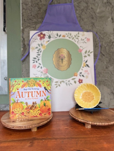 "Little Buds & Books" - PAINTED PETALS: SUNFLOWER BOWL- Monday October 6th, 2025